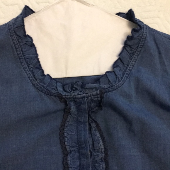 Shirt of naturally fading denim - Picture 2 of 6